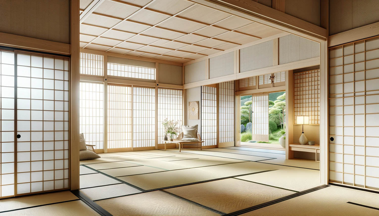 Ancient Japanese Architecture Interior