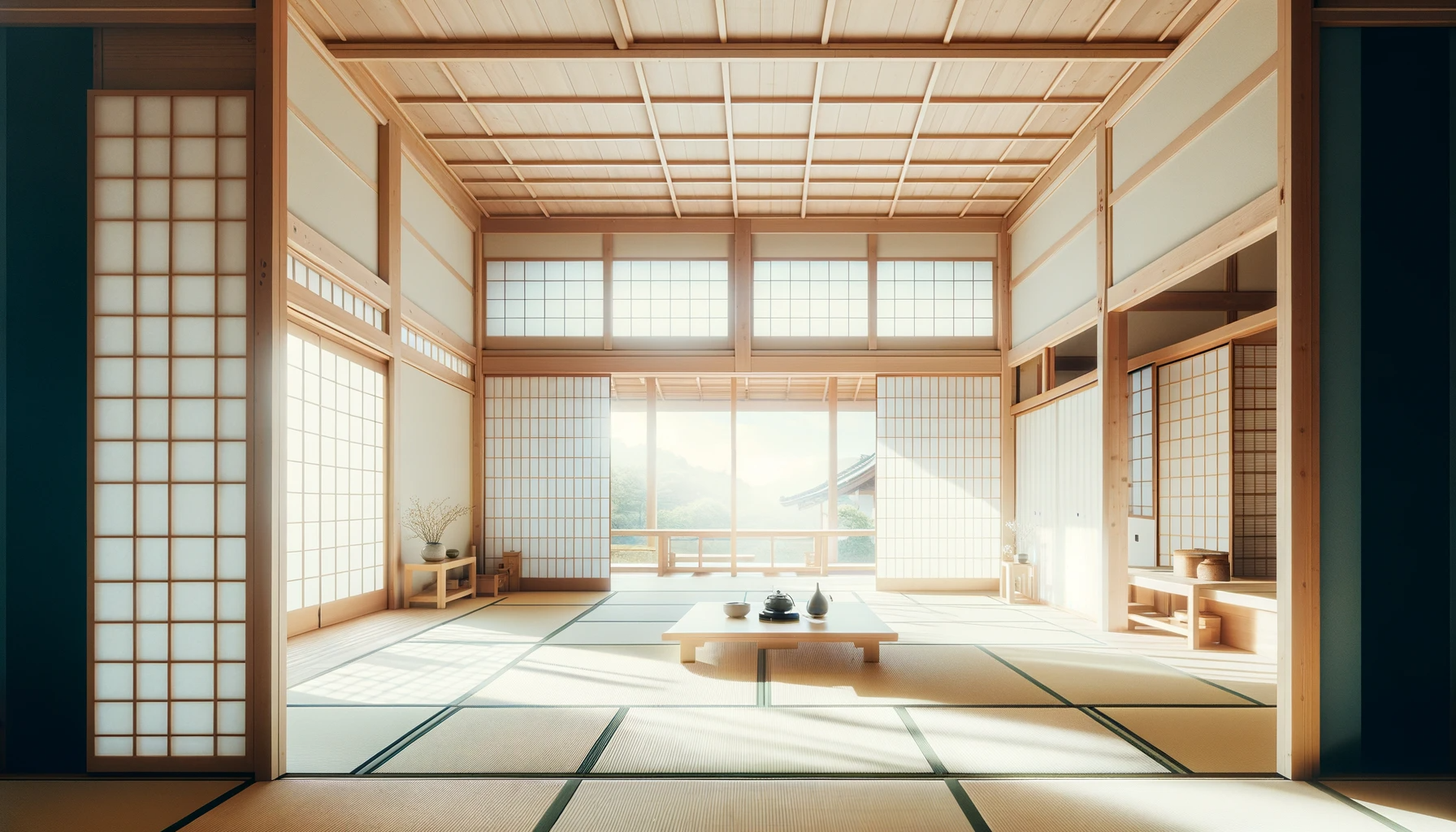 Traditional Japanese Tatami Room – Haiku Designs