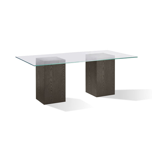 Modesto Rectangular Glass Table