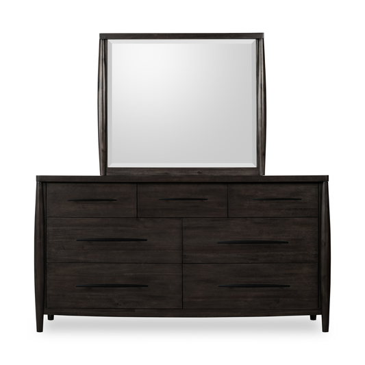 Koko Seven Drawer Acacia Wood Dresser