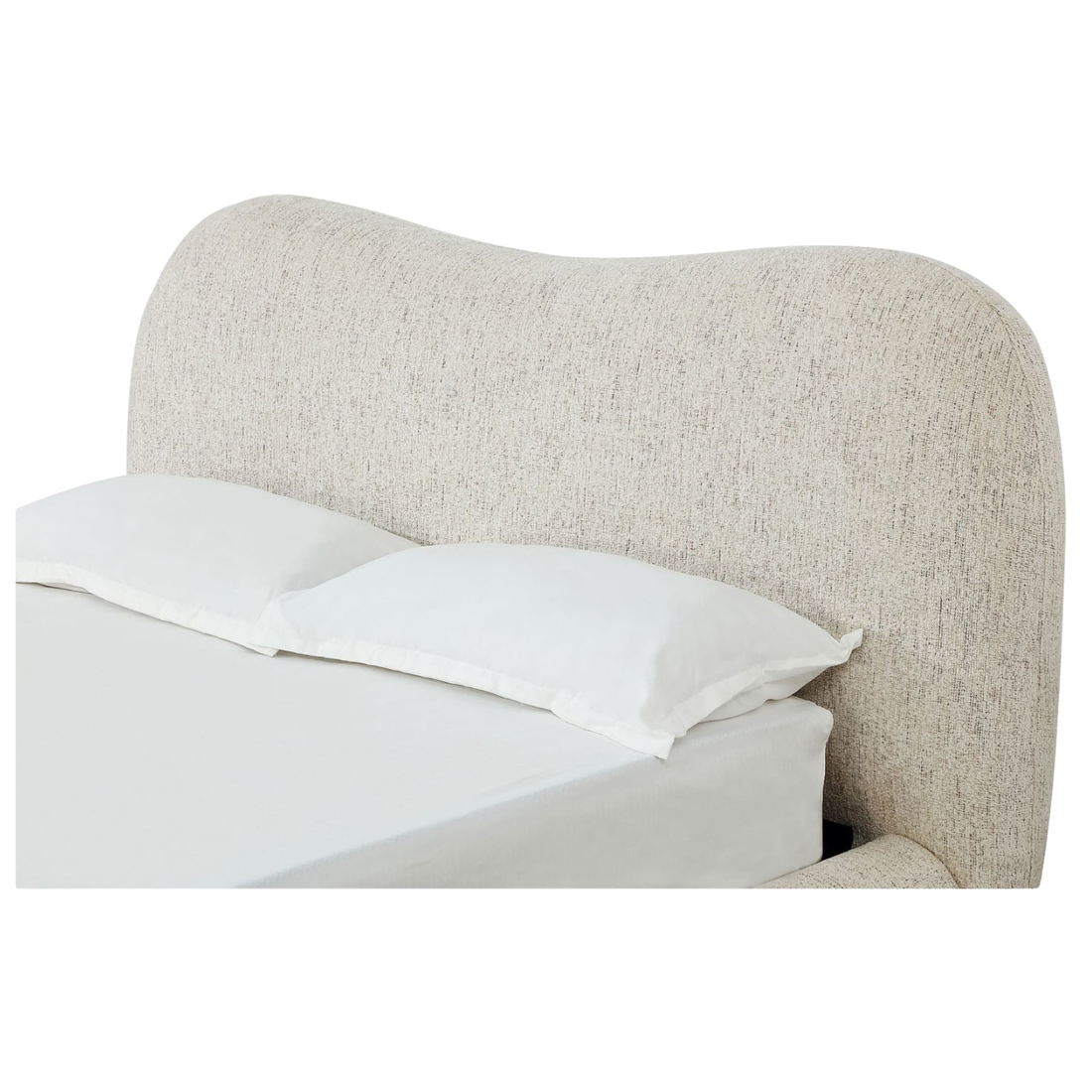 Afra Chenille Upholstered Platform Bed