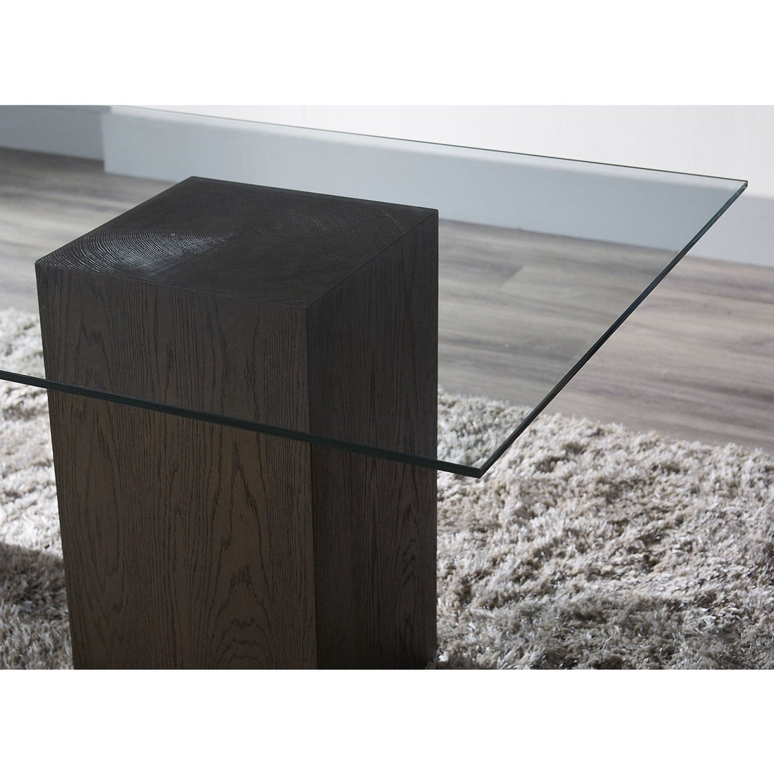 Modesto Rectangular Glass Table
