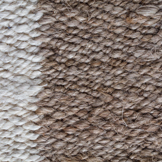 Whippoorwill Ivory & Tan Jute Area Rug