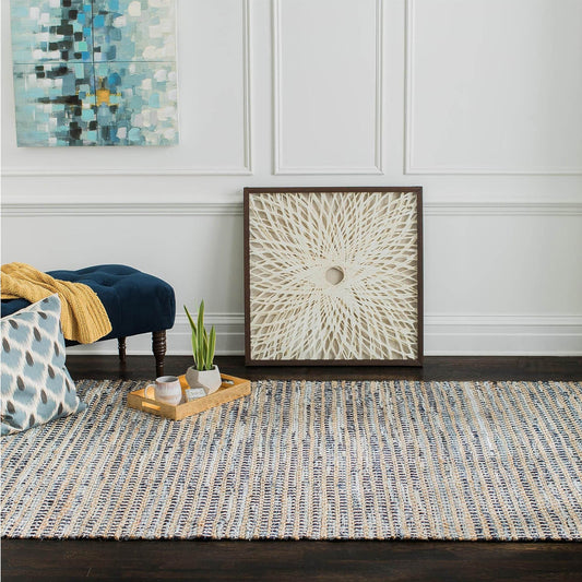 Durango Upcycled Denim Rug