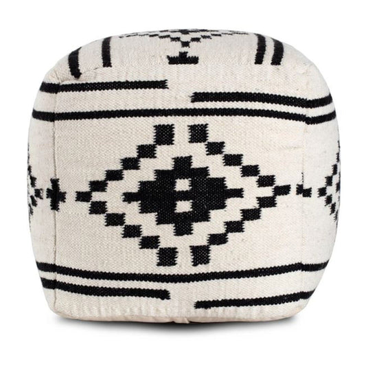 Noir Noor Pouf