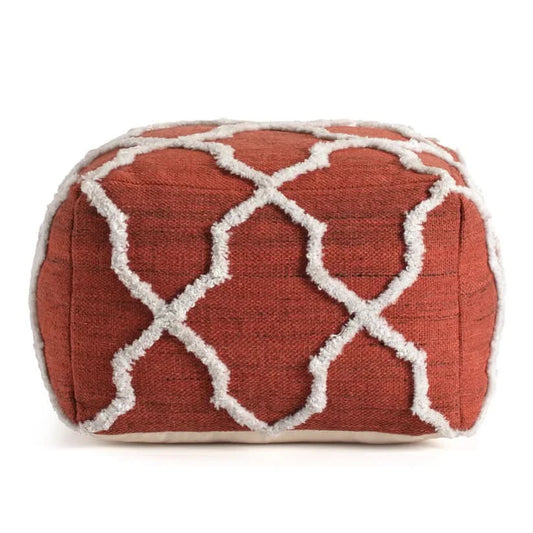 Crimson Dreams Pouf