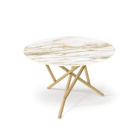 Copeland Baton Round Sintered Stone Top Table