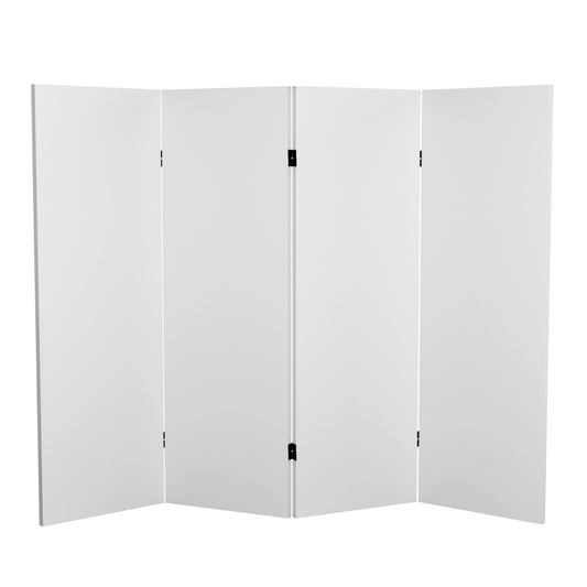 Do It Yourself Short 4 ft. Canvas Folding Screen