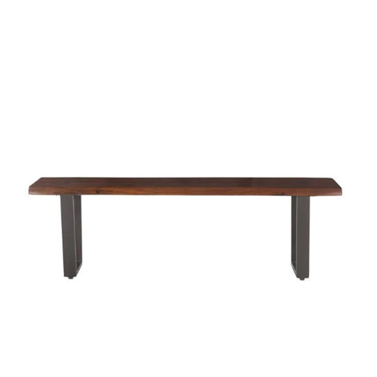 Belfrie Modern Live Edge Dining Bench