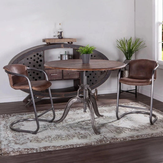 Chiavari Leather Bar Chairs