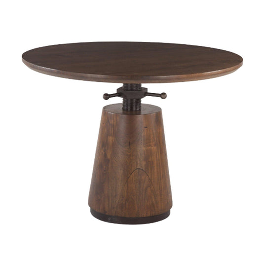 Amici Round Adjustable Dining Table