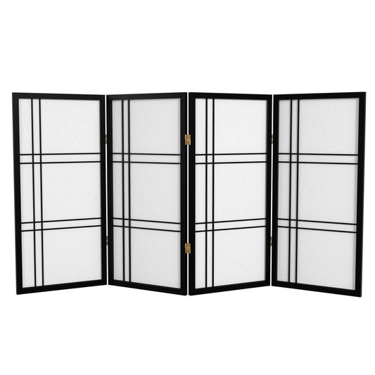 3 ft. Short Double Cross Shoji Screen