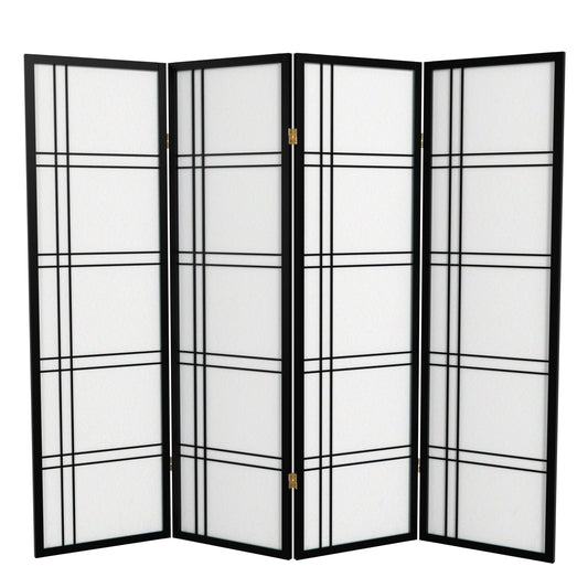5 ft. Tall Double Cross Shoji Screen