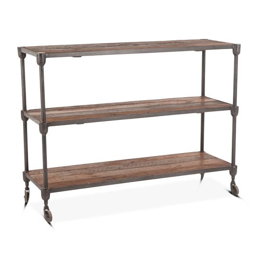 Paxton Console Table with Wheels