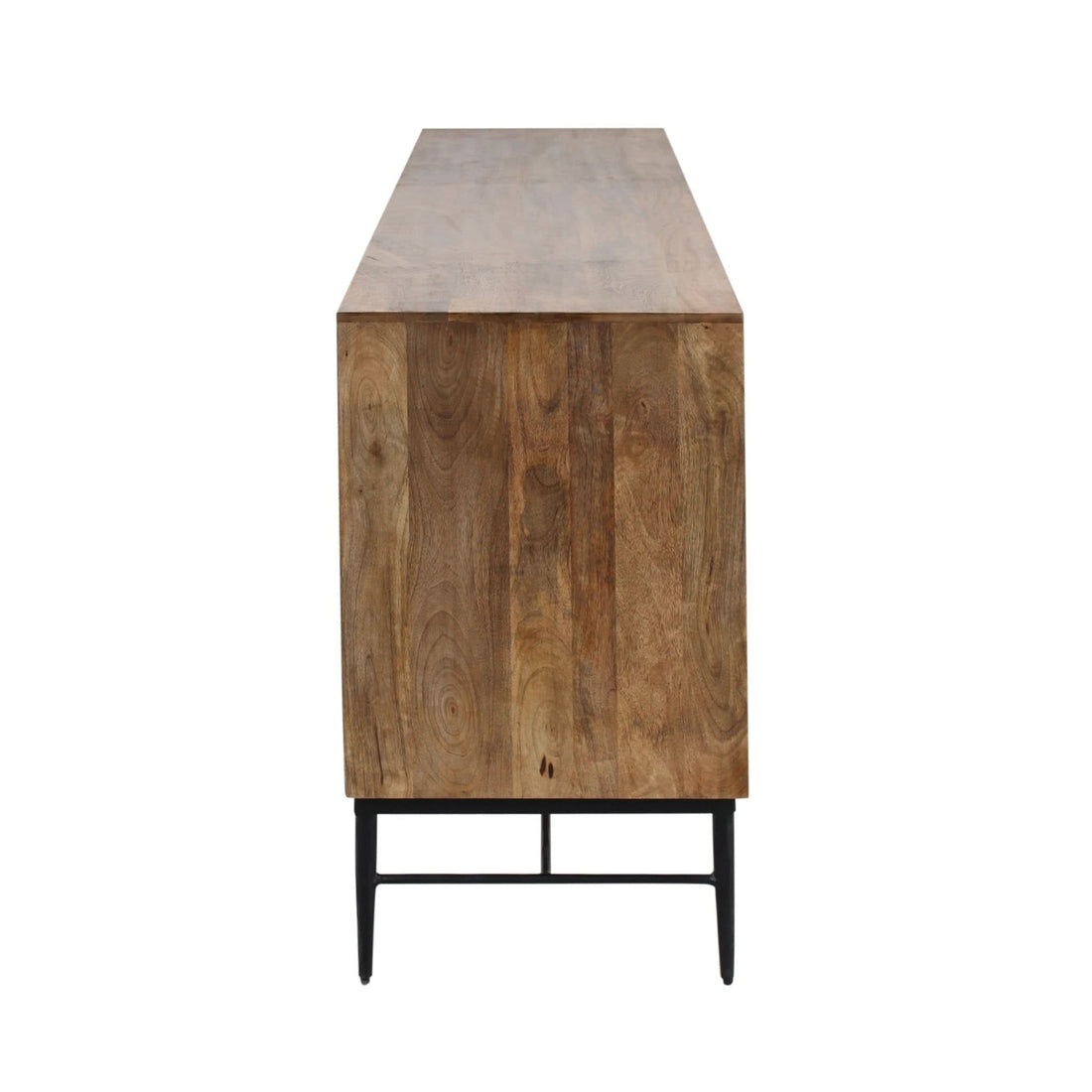 Fargo 80" Modern Mango Wood Sideboard with Bone Inlay - Home Trends & Design