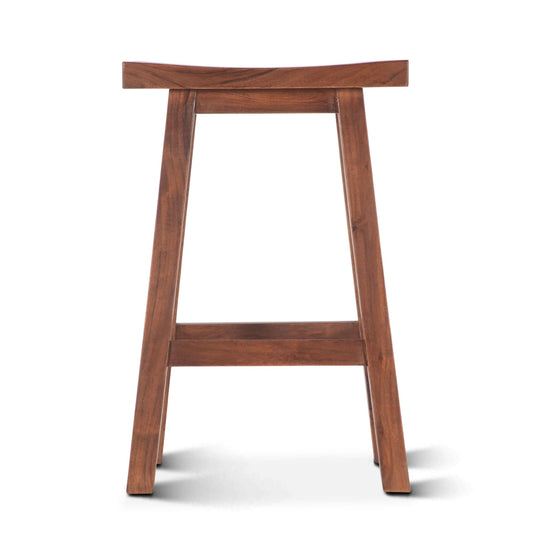 Stavenger 16" Counter Stool in Cinnamon Brown - Home Trends & Design