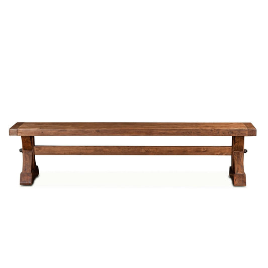 Aspen 82" Birch Wood Rustic Dining Bench - Home Trends & Design