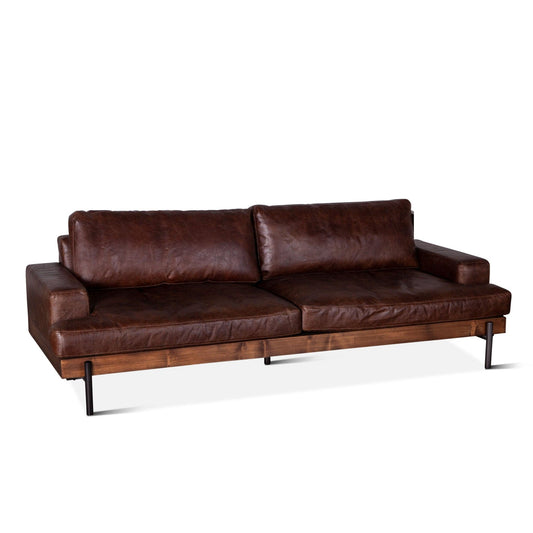 Chiavari Leather Sofa