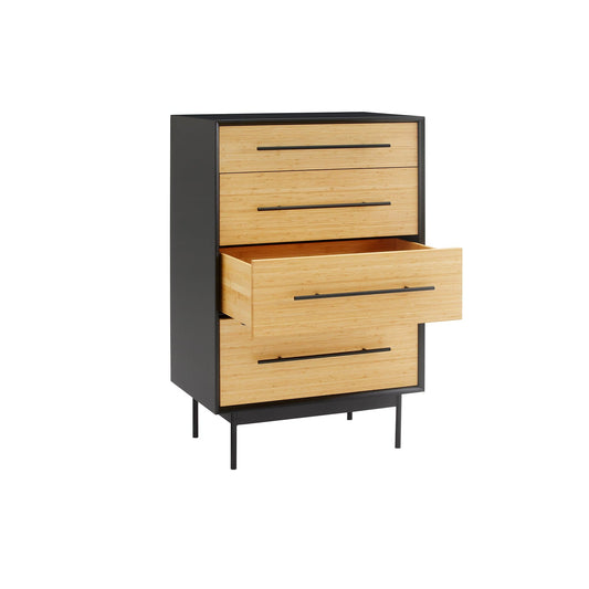 Santa Cruz 4 Drawer High Chest