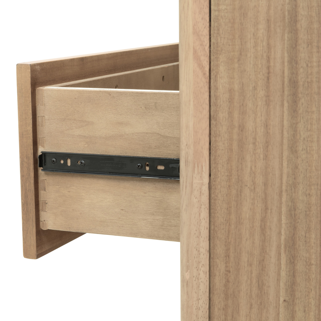 Kione Six Drawer Acacia Wood Dresser