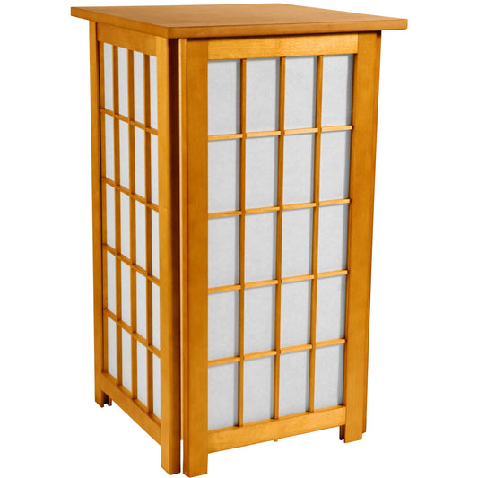 27" Tall Hokkaido End Table Shoji Lamp