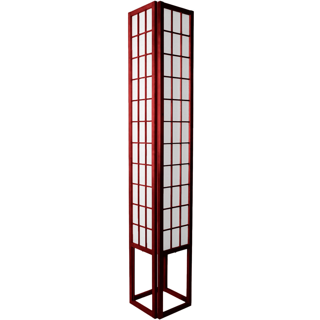 72" Window Pane Shoji Lamp