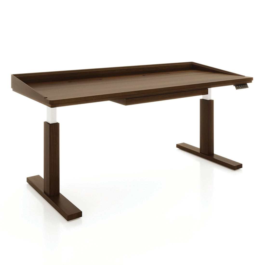 Copeland Odin Sit Stand Desk with White Base