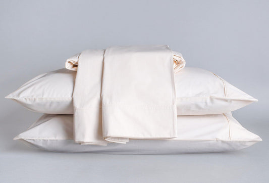 Natural Sleep Organic Cotton Percale Sheet Set