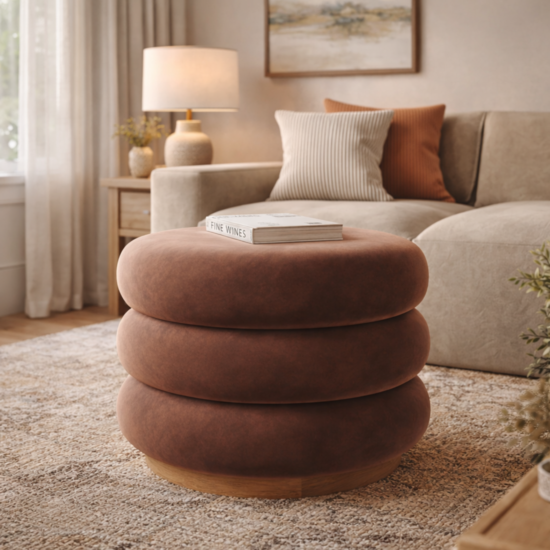 Parker Upholstered Ottman