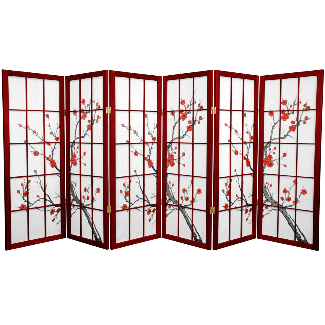 4 ft. Short Cherry Blossom Shoji Screen