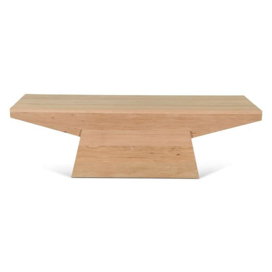 Incus 58" Modern Coffee Table in Natural Oak - Home Trends & Design