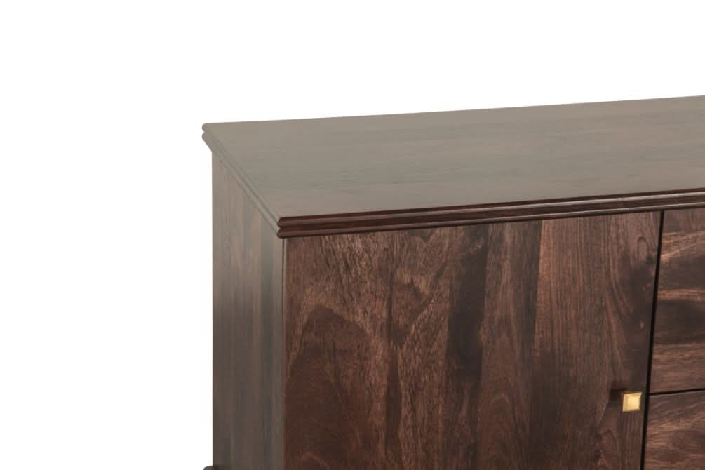 Provence 55" Mango Wood Sideboard in Dark Sienna - Home Trends & Design