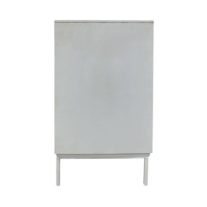 Isla 38" Two Door Cabinet in Coastal White - Home Trends & Design