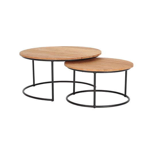 Finn 2 Piece Nesting Coffee Tables Set
