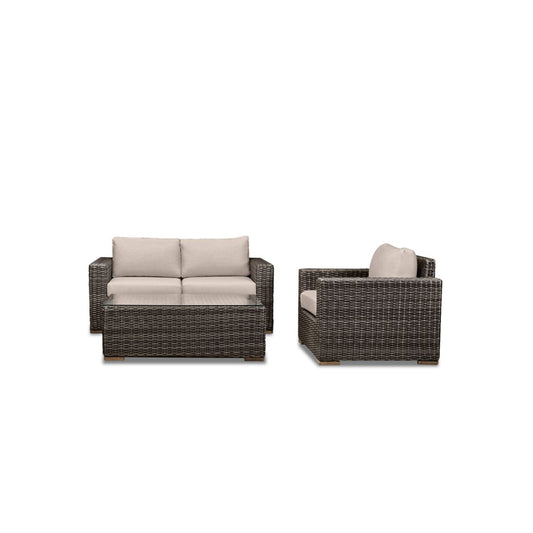 Dune 3 Piece Loveseat Set