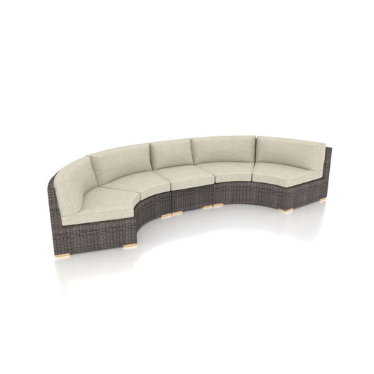 Dune 3 Piece Extended Curve Sectional Set