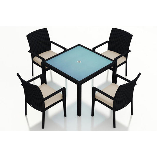 Urbana 5 Piece Arm Dining Set