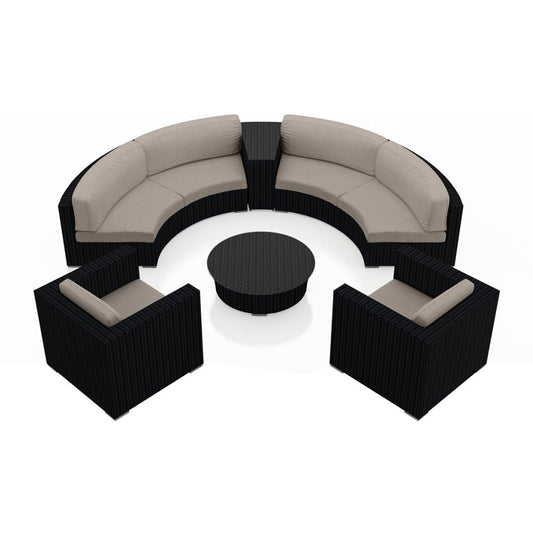 Urbana 6 Piece Curve Sectional Set