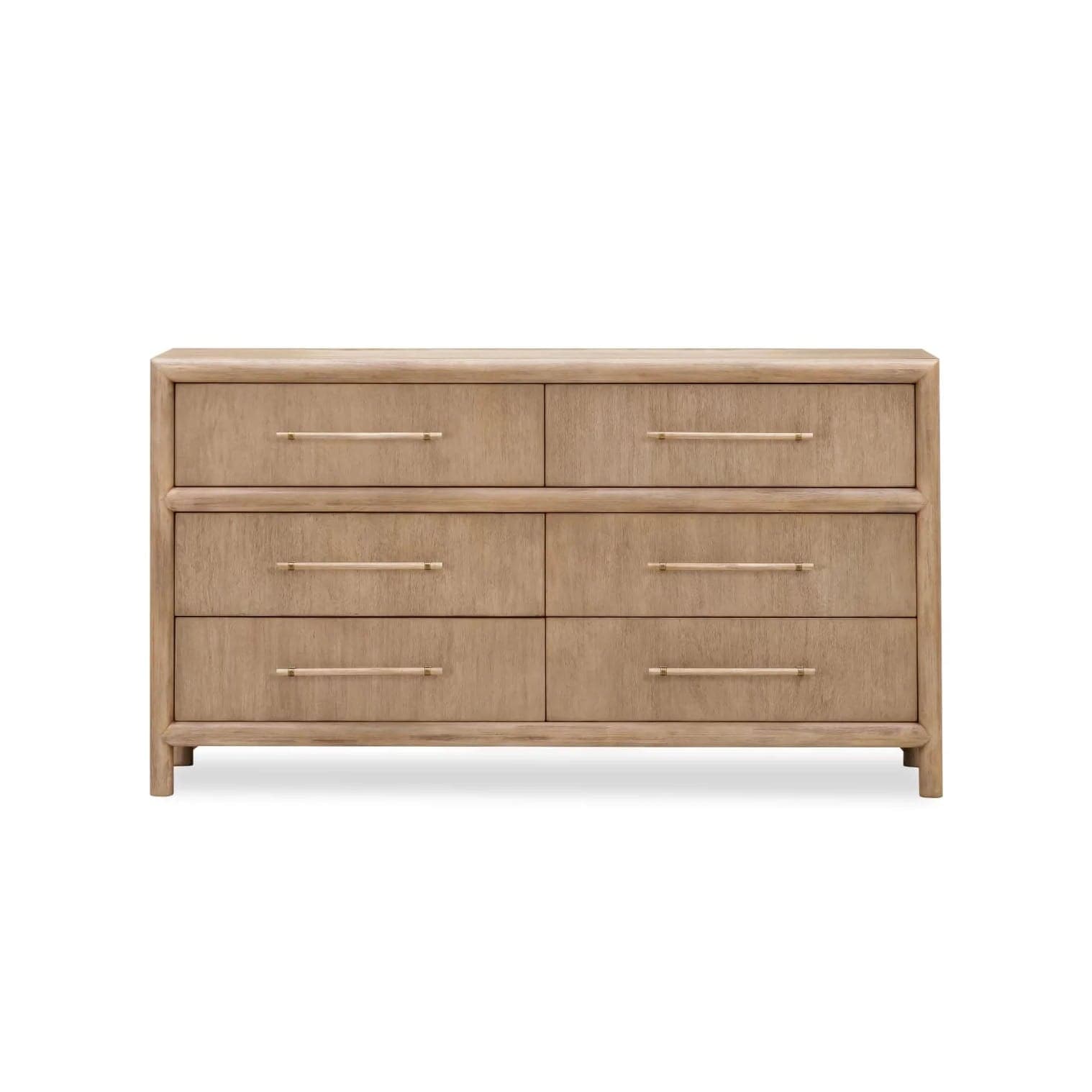 Modus Furniture Dorsey Six Drawer Dresser in Basalt Grey Modus Furniture Dorsey Six Drawer Dresser in Basalt Grey