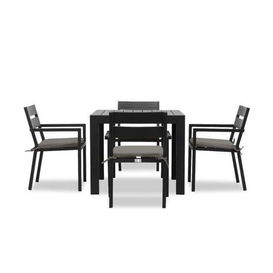 Pacifica Classic 4 Seat Square Dining Set