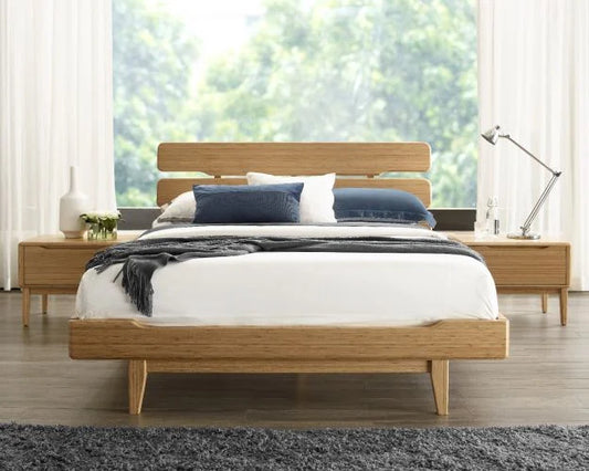 Eco-Friendly Bamboo Platform Beds