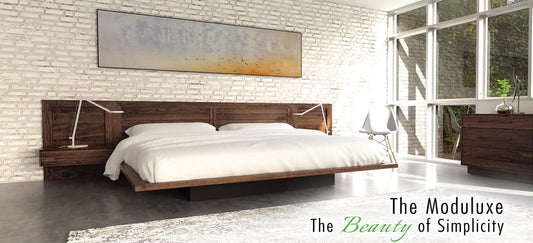 The Moduluxe Platform Bed from Copeland Furniture