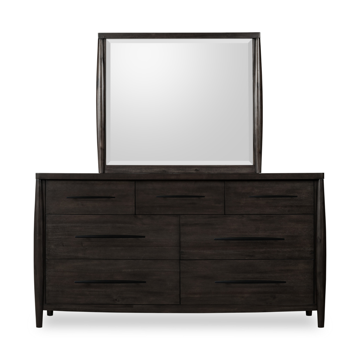 Koko Seven Drawer Acacia Wood Dresser