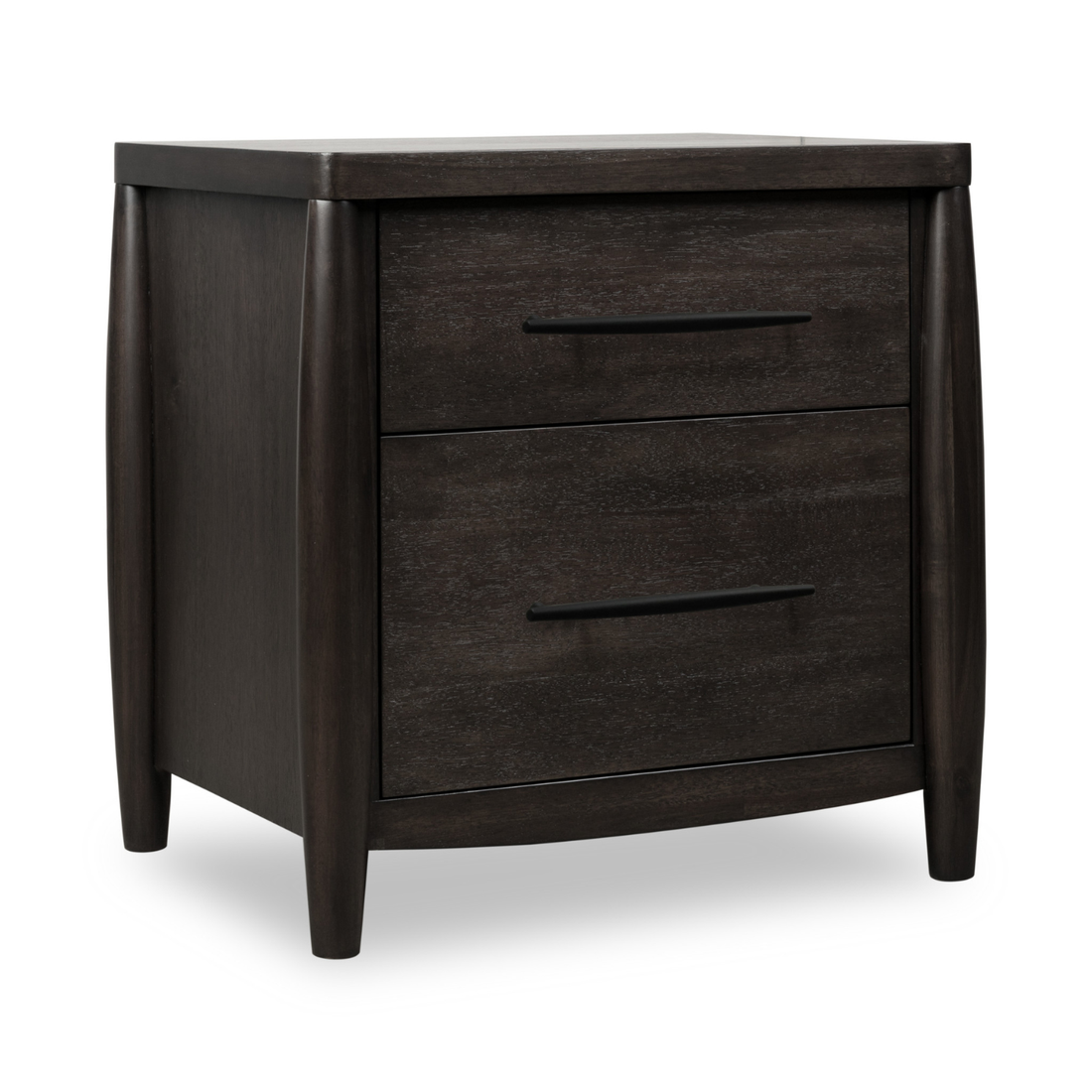 Koko Two Drawer Nightstand with Cord Management