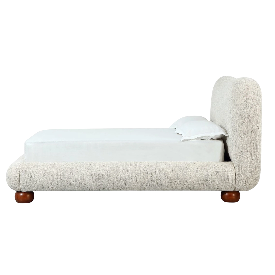 Afra Chenille Upholstered Platform Bed