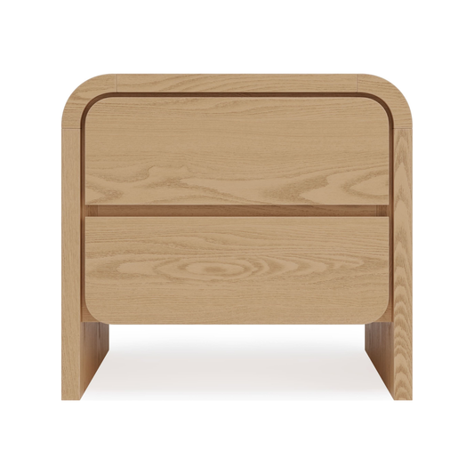 Elora Two Drawer Nightstand