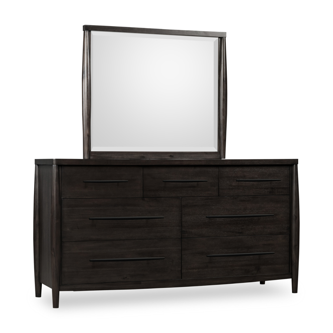 Koko Seven Drawer Acacia Wood Dresser