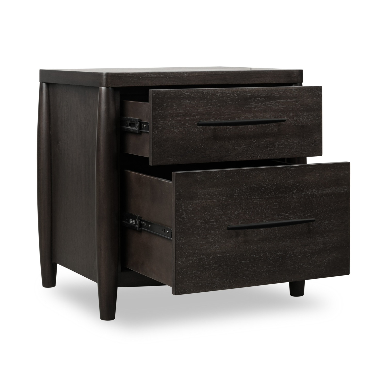 Koko Two Drawer Nightstand with Cord Management
