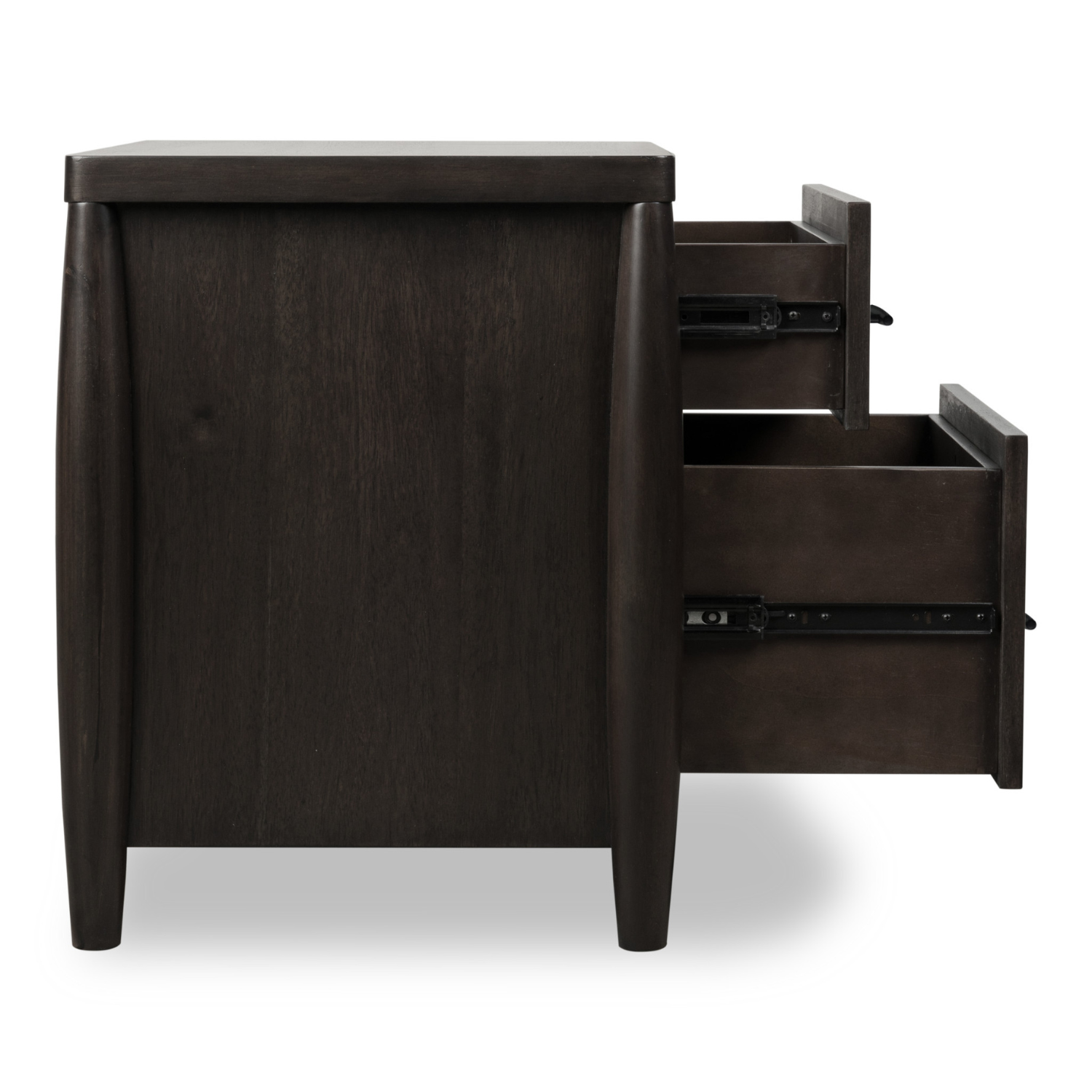 Koko Two Drawer Nightstand with Cord Management