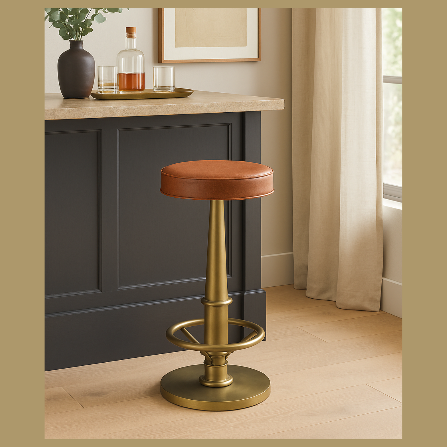 Circo Upholstered Counter Stool